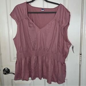 NEW old navy pink top